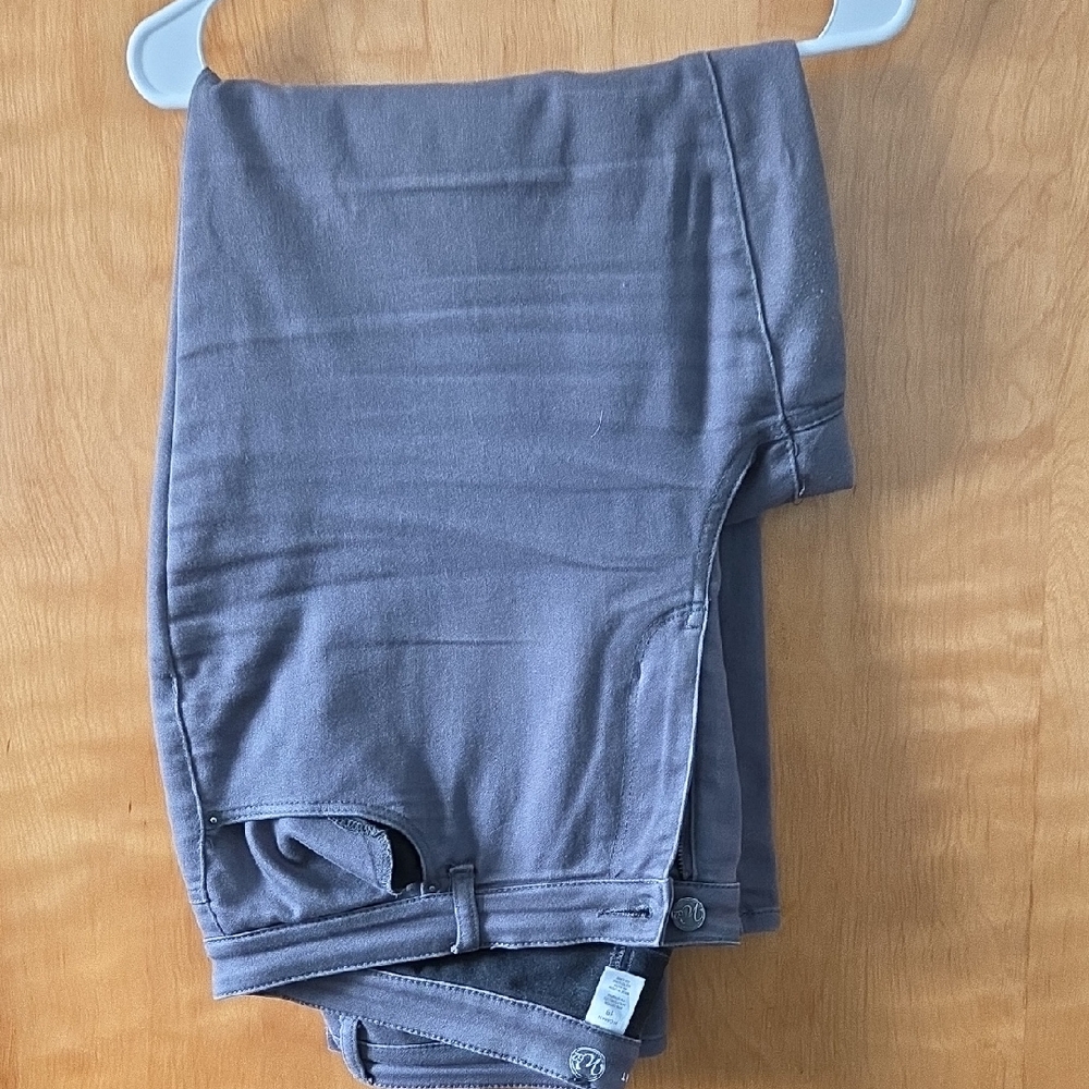 Gray Casual Pants